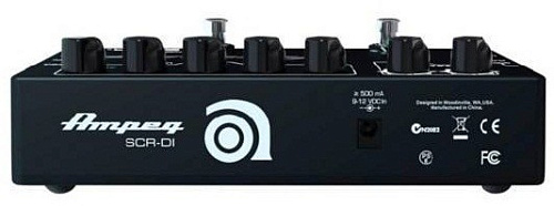 AMPEG SCR-DI BASS DI w/SCRAMBLER OVERDRIVE Напольный басовый предусилитель