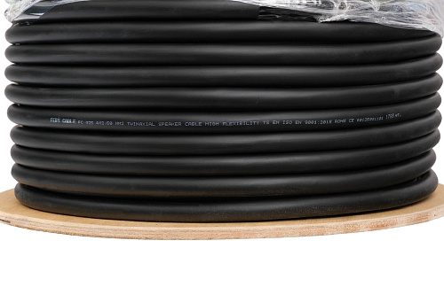 Feby Cable FC425BK-100 Кабель акустический, черный, 100 м,