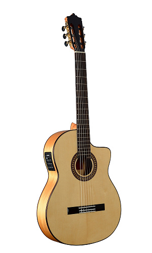 Martinez MFG-AS-CE Flamenco Series Классическая гитара, с вырезом, со звукоснимателем