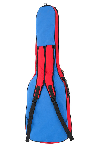 MEZZO MZ-ChGE-3red/blue/wh Чехол для электрогитары, триколор