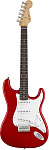 Фото:FENDER SQUIER MM STRATOCASTER HARD TAIL RED Электрогитара, цвет красный