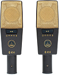 Фото:AKG C414XLII ST Подобранная стереопара конденсаторных микрофонов C414XLII