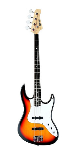 Clevan CJB-20SB-GLOSS Бас-гитара, цвет санберст