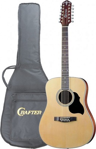 CRAFTER MD-50-12/N Акустическая гитара 12-струнная с чехлом