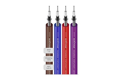 ROXTONE GC080/100 Purple Кабель инструментальный на катушке(фиолетовый)