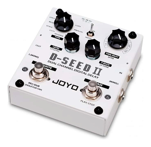 JOYO D-SEED II Dual Channel Digital Delay Второе поколение двухканального стерео дилея
