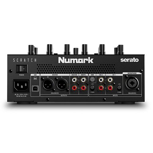NUMARK SCRATCH Скретч-микшер/контроллер для Serato DJ Pro (в комплекте), 8 пэдов, встроенные эффекты,