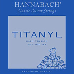 Фото:Hannabach 950HT TYTANIL Комплект струн для классической гитары титанил/посеребренные