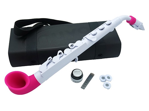 Nuvo jSax (White/Pink) 