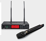 Фото:JTS RU-8011DB/RU-850LTH (650-686 МГц) Радиосистема: UHF-ресивер одноканальный с ручным передатчиком