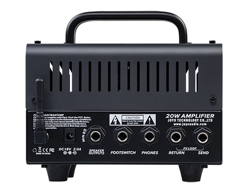 Joyo ZOMBIE-II BanTamP xL Усилитель гитарный ламповый, 20 Вт