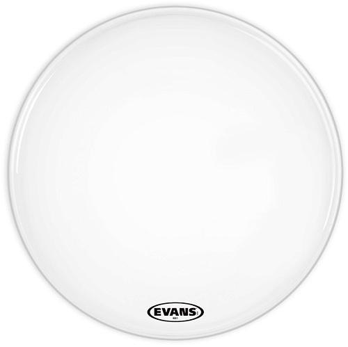 Evans BD24MX1W White Пластик для маршевого бас-барабана 24"