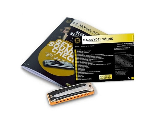 Seydel Sohne 40020 Soundcheck Vol.1 STEEL - Blues Beginner Pack    CD