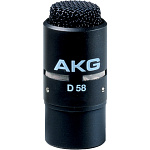 Фото:AKG D58E Миниатюрный динамический гиперкардиоидный микрофон