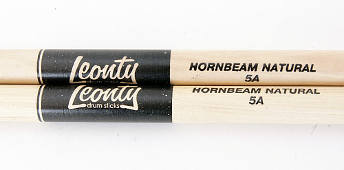 Leonty L5A Hornbeam Natural 5A Барабанные палочки, граб, деревянный наконечник