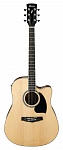 Фото:IBANEZ PF15ECE-NT Электроакустическая гитара