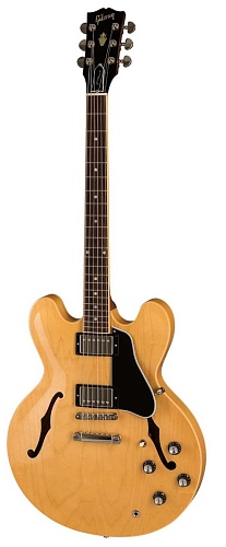 GIBSON 2019 ES-335 DOT DARK NATURAL Полуакустическая электрогитара, в комплекте кейс