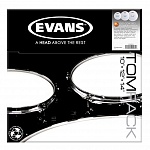 Фото:Evans ETP-G2CTD-F G2 Coated Fusion Набор пластика для том барабана, 10"/12"/14"