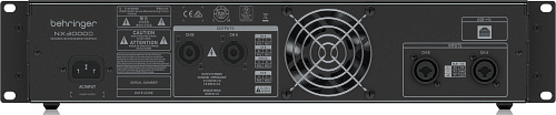 BEHRINGER NX3000D Профессиональный усилитель мощности с DSP 2х900Вт 4 Ом