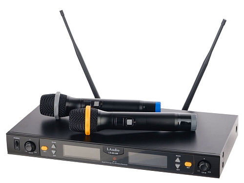 LAudio LS-Q2-2M Беспроводная микрофонная система, 2 ручных передатчика