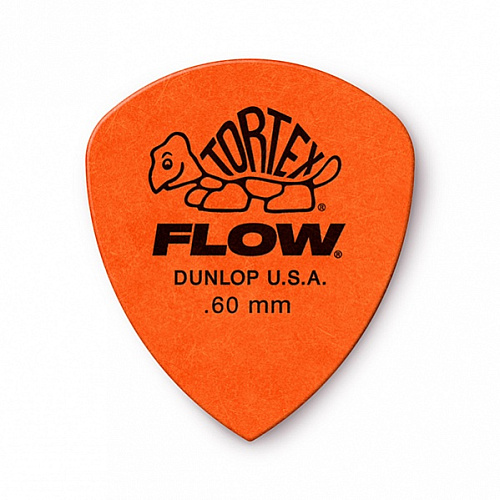 Dunlop 558P.60 Tortex Flow Медиаторы 12шт, толщина 0.60мм