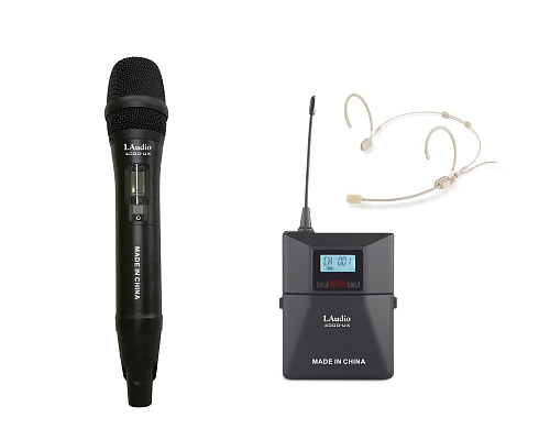LAudio 4000-UX Беспроводная микрофонная система, ручной и головной микрофон
