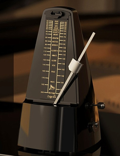 Cherub WSM-305-BK Метроном механический, черный