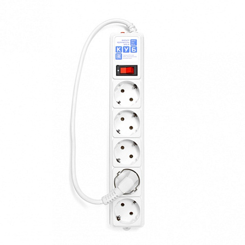 Электрическая мануфактура SPG-B-0,5М-WHITE PowerCube Фильтр-удлинитель