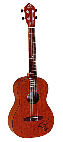 Ortega RU5MM-BA RU Series Mahogany Укулеле баритон, матовый