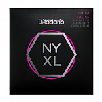 Фото:D'Addario NYXL0984SB NYXL Комплект струн для 8-струнной электрогитары, 9-84