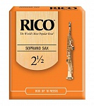 Фото:Rico RIA1025  Трости для саксофона сопрано, размер 2.5, 10шт
