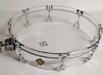 Фото:Мастерская Бехтеревых TBAp-1603 Compact Компактный том барабан из акрила 16"х3", с кронштейном