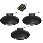 Фото:AKG CBL410 BK Conference Set Набор настольных микрофонов для конференций через PC
