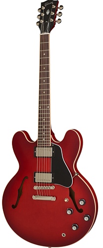 GIBSON 2019 ES-335 Dot, Cherry Burst гитара Полуакустическая, в комплекте кейс