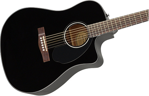 FENDER CD-60SCE Dread Black WN Электроакустическая гитара