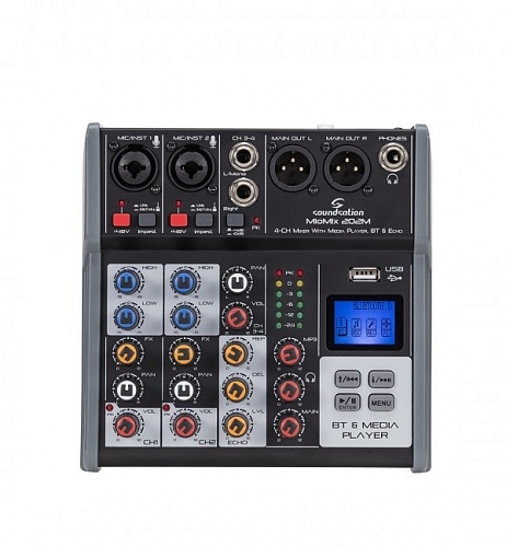 Soundsation MioMix-202M Микшерный пульт, 4 канала
