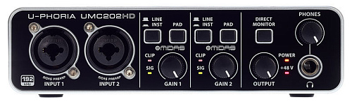 Behringer U-PHORIA STUDIO PRO Аудиоинтерфейс, набор для звукозаписи