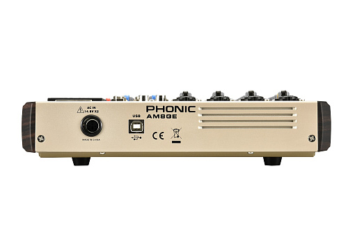 Phonic AM8GE Микшерный пульт, Bluetooth, MP3-модулем с функцией звукозаписи и USB