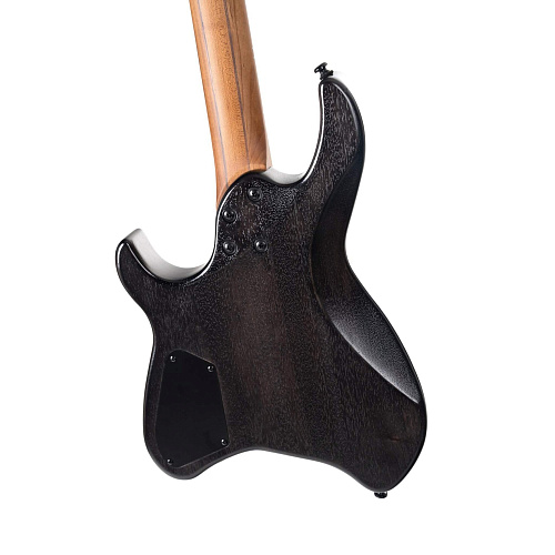 Cort Space-G6MS-SGTK-WBAG Space series Электрогитара безголовая, черная, с чехлом