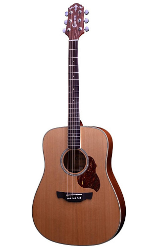 Crafter D-7/NC Акустическая гитара Дредноут с чехлом