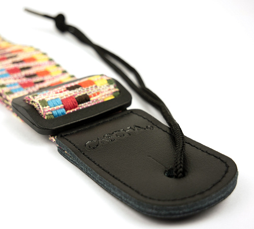 Cascha HH-2200 Ремень для укулеле, жаккард, Радуга