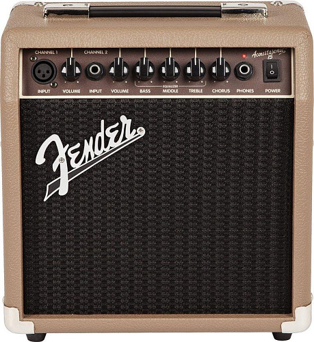FENDER ACOUSTASONIC 15 Комбоусилитель для акустической гитары, 15 Вт