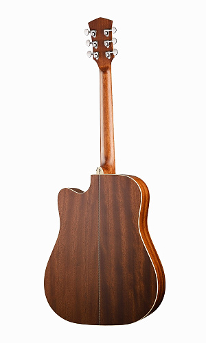 Parkwood P660-WCASE-NAT Электроакустическая гитара, дредноут с вырезом, с футляром