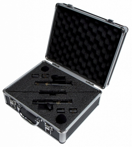 ALPHA AUDIO MIC Studio S комплект конденсаторных микрофонов со сменными капсулями для стереозаписи.