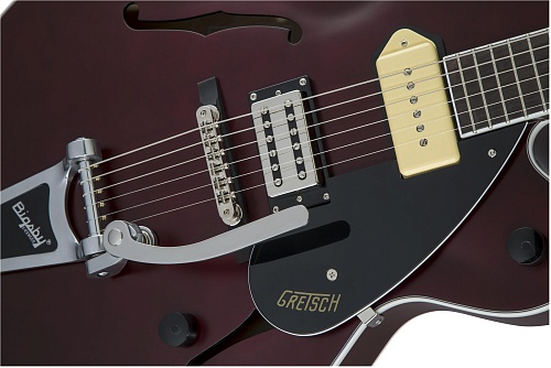 GRETSCH G2420T-P90 LIMITED EDITION STREAMLINER HOLLOW BODY Полуакустическая гитара, цвет бордовый