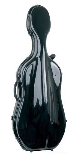 GEWA Idea Futura Cello Case Black/Red Кейс для виолончели, фибергласс, чёрный, красная обивка