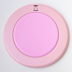 Фото:Ufopad UP11CPNPN Тренировочный пэд, бесшумный, двусторонний, круглый 11", розовый