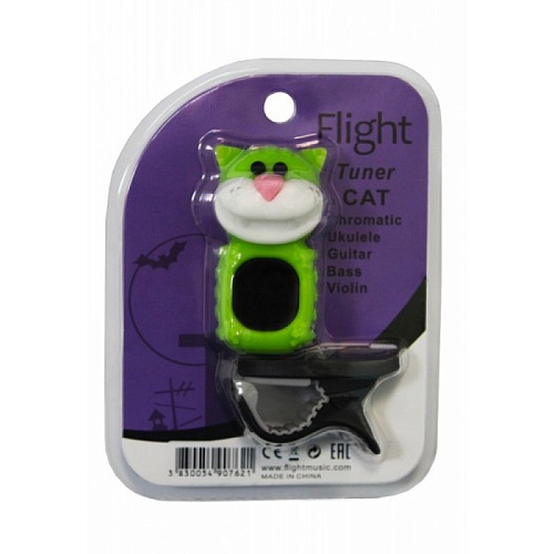 FLIGHT CAT GREEN Хроматический тюнер