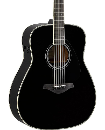 YAMAHA FG-TA BLACK Электро-акустическая гитара