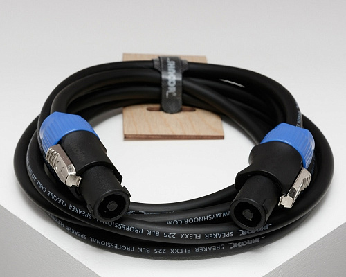 Shnoor SC225-SPSP-1m Кабель акустический гибкий, 2x2,5 мм, Speakon, 1 м
